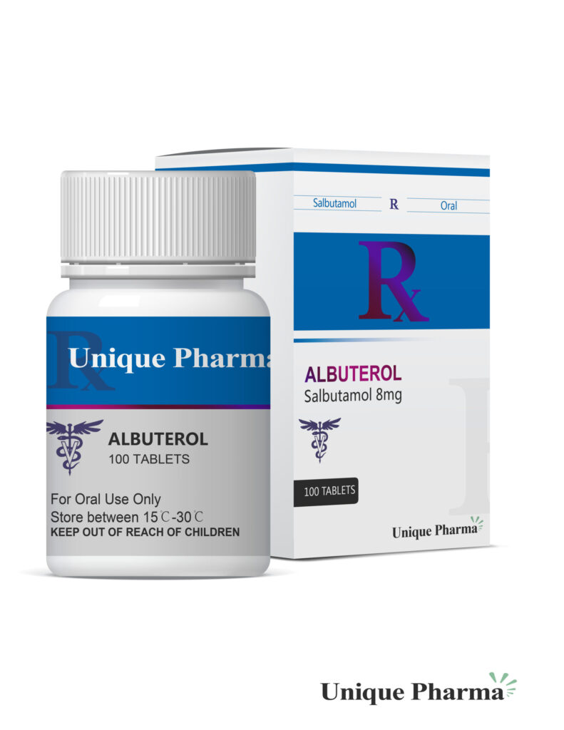 Unique Pharma Albuterol 8mg