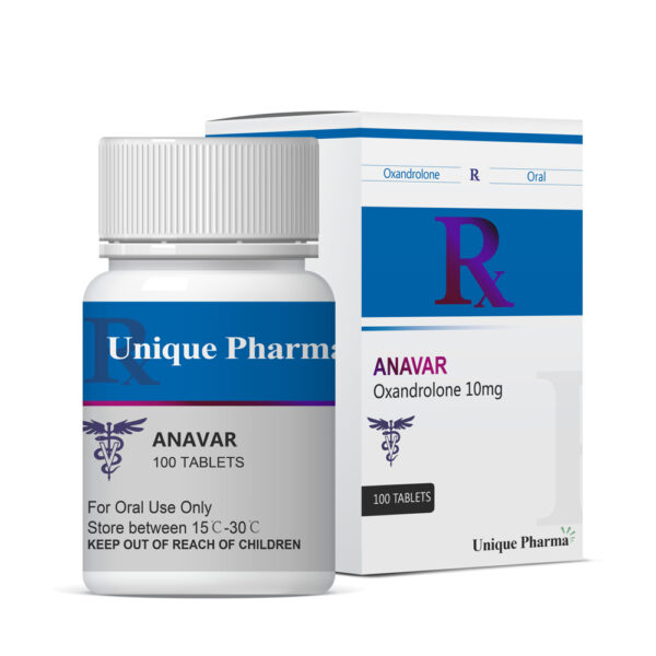 Unique Pharma Anavar 10mg kopen | Oxandrolone voor spiermassa & vetverlies
