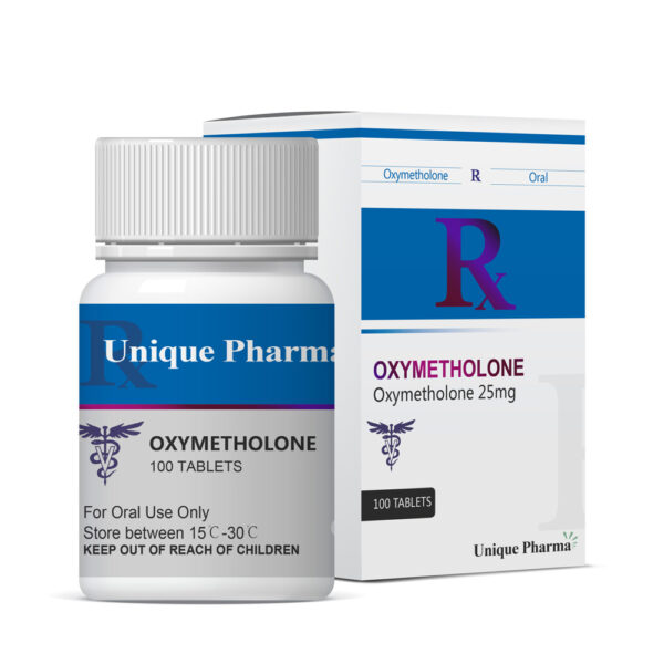 Unique Pharma Oxymetholone 25mg | Krachtige Anabole Steroïde | Anabolenwereld
