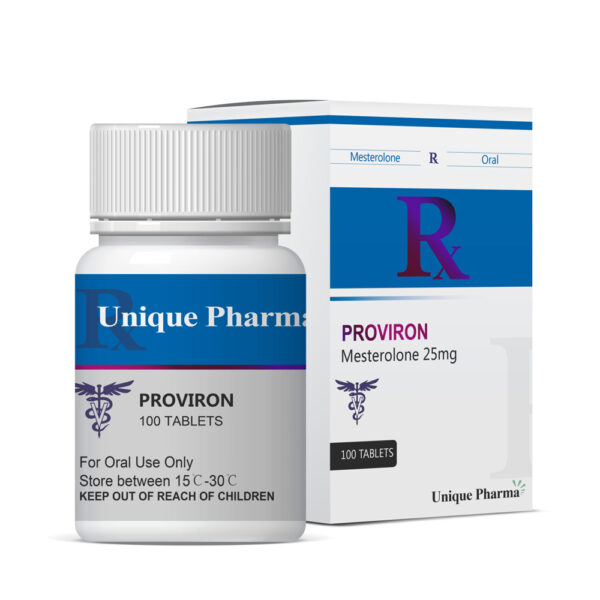 Unique Pharma Proviron 25mg kopen | Verhoog Testosteron & Spiermassa
