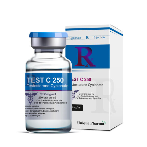 Unique Pharma Testosteron Cypionate 250mg kopen | Anabolenwereld
