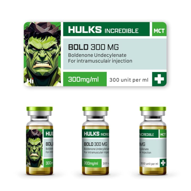 Hulks Incredible Bold 300mg (Boldenone)