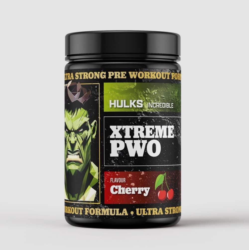 Hulks Incredible PWO (1,3DMAA + Yohimbine) 300gr.