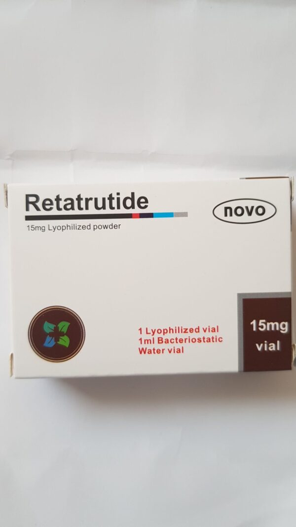 Retatrutide 15mg incl 2ml Bac Water van Novo