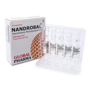Global Pharma Nandrobal 100mg Nandrolone Phenylpropionate vial