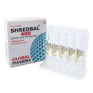 Global Pharma Shredbal 400 400mg Shred Long Compound vial 10ml