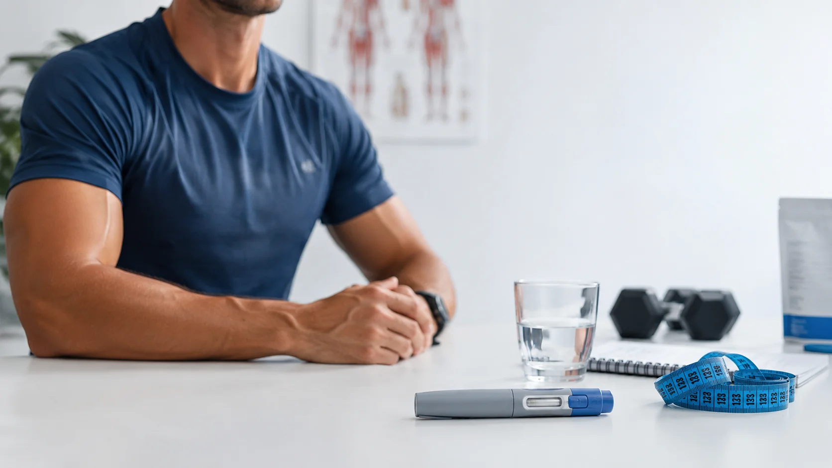 Neutrale medische afbeelding bij uitleg over Ozempic en semaglutide